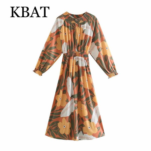 

casual dresses kbat summer dress for women2021 woman print plus size women long sleeve loose ruched midi, Black;gray