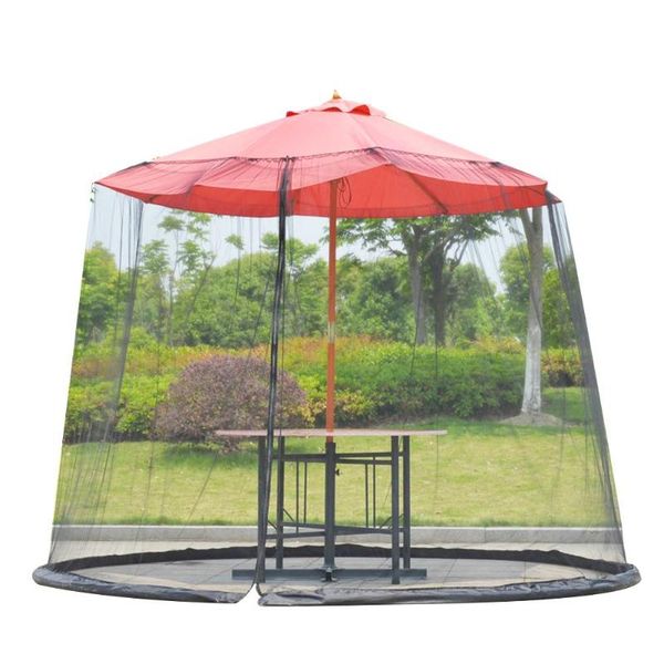 

mosquito net patio umbrella cover netting table mesh screen for outdoor courtyard