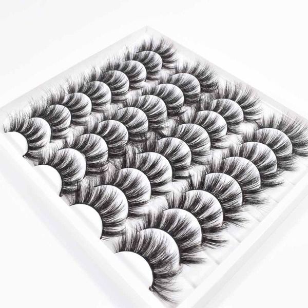 

false eyelashes 14/16pairs Â black mink thick cils soft make up faux cross lashes wholesale maquiagem cilios