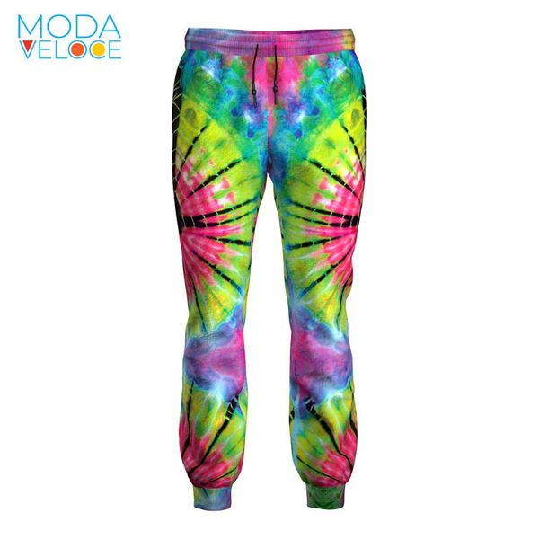 

men's pants 3d print tie dye special trendy spyral casual trousers joggers cotton gym workout track breathable running, Black