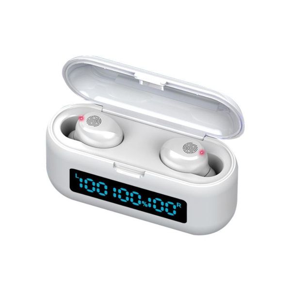 

wireless tws earphone 5.0 bluetooth earbuds waterproof headphones in-ear stereo sports headset for android & earphones