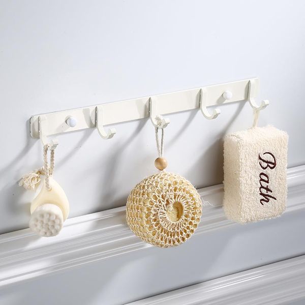 

robe hooks antique /white bathroom wall towel coat hanger accessories