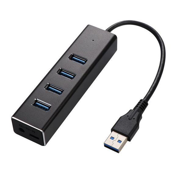 

hubs 4-port usb 3.0 to portable data expansion hub for pc laptop
