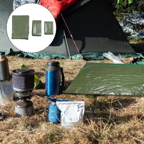 

tents and shelters 1 set emergency sleeping bag thermal sack survival blanket tent