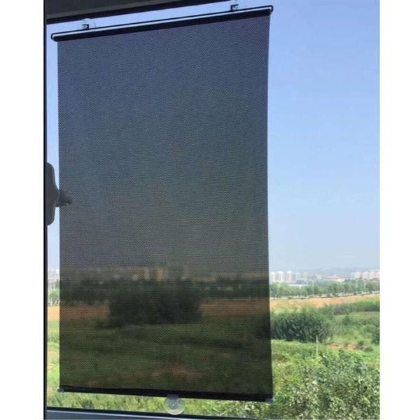 

perforated balcony suction cup sunshade blackout curtain non-marking and punch-blinds portable drape for window door & drapes