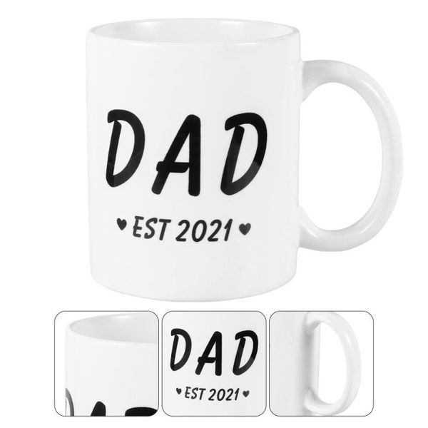 

mugs 1pc father's day ceramic mug cup home tea coffee drink gift