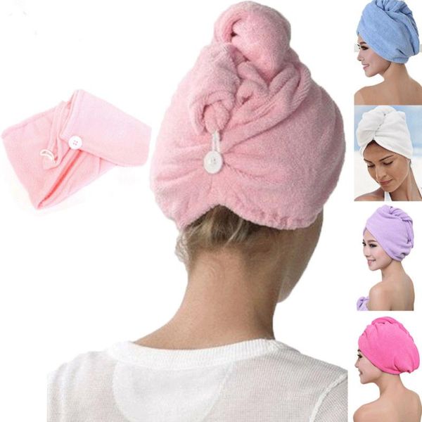 

shower caps women swimming towel womens rapid fast drying hair hat absorbent cap turban wrap soft