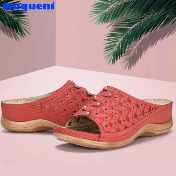 

women pu leather shoes comfy platform flat sole ladies casual soft big toe foot correction sandal orthopedic bunion corrector slippers, Black