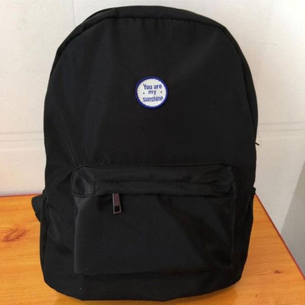 

backpack portable ultralight nylon cloth female travel student retro korean schoolbag