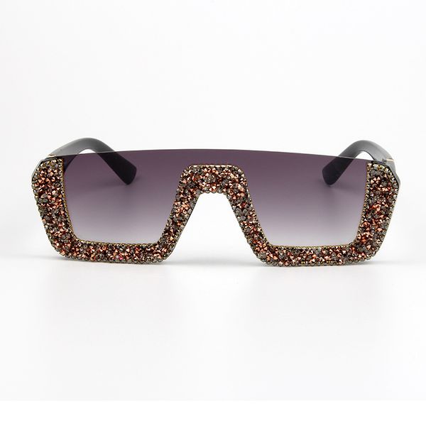 

rhinestone luxury designer square sunglasses men women vintage shades driving polarized male sun glasses fashion metal plank protection sung, White;black