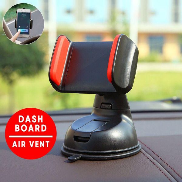 

cell phone mounts & holders universal car holder for in air vent clip mount windshield sucker mobile gps stand 11