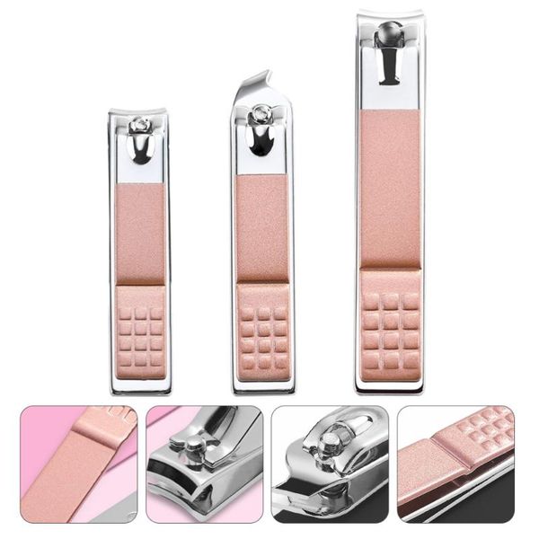 

nail art kits 3pcs stainless steel clipper cuticle nipper pedicure trimmer
