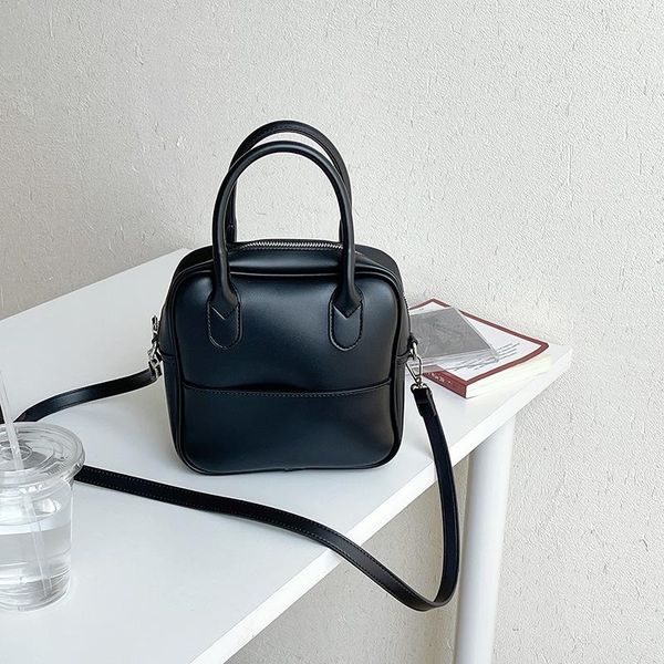 

evening bags totes for women 2021 luxury designer handbag vintage solid pu shoulder women's hand