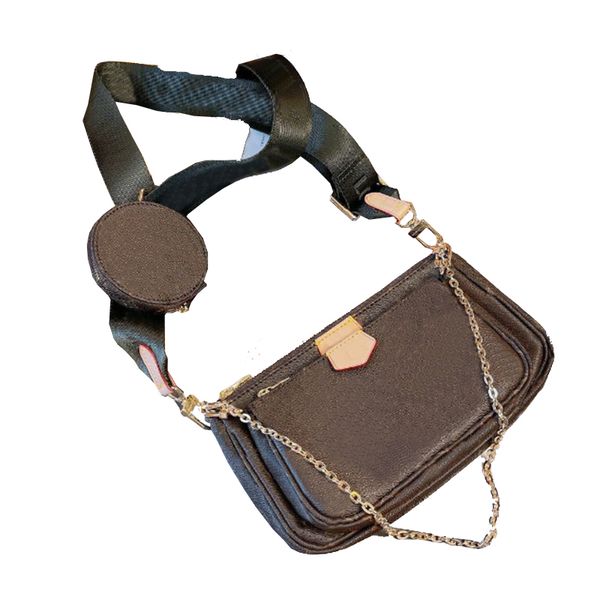 

luxury brand multi pochette bag women crossbody bags designer handbags wallet fashion tote key case shoulder clutch backpack waist pu leathe