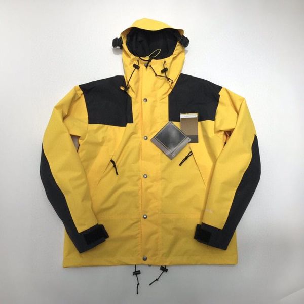 

men's jackets high-end fashion letter design loose 1990 mountain jacket comfortable windproof and waterproof coat 12262 007s, Black;brown