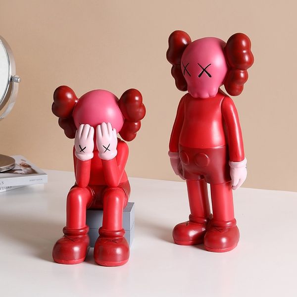 

creative colorful violent bear fashion toys porch tv cabinet living children's room ornaments