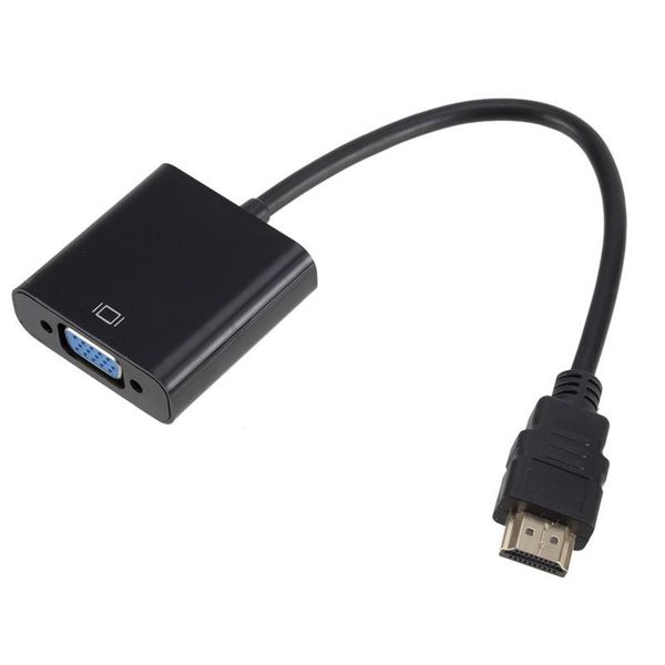 

-compatible to vga hd cable video converter 1080p adapter digital signal conversion analog computer cables & connectors