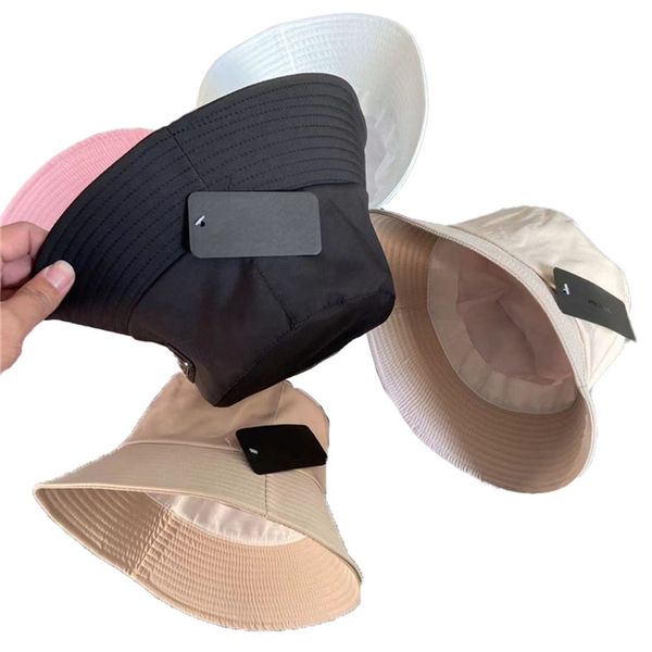 

classic fashion bucket hat men and women baseball cap bean fisherman splicing summer sun required element, Blue;gray