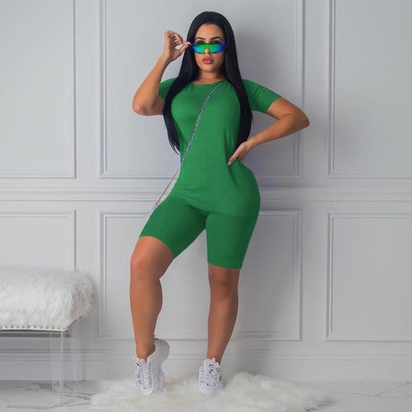

two piece dress echoine 2 summer outfits for women shorts set casual tracksuit sweatshirt jogging femme gym sport matching sets, White