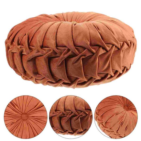 

cushion/decorative pillow 1pc simple pleated seat cushion elegant home sofa