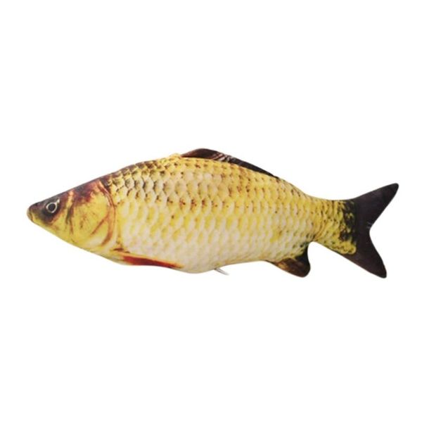 

cat toys pet play crucian fish shape mint catnip chewing kids gifts scratch toy favor simulation product supplies