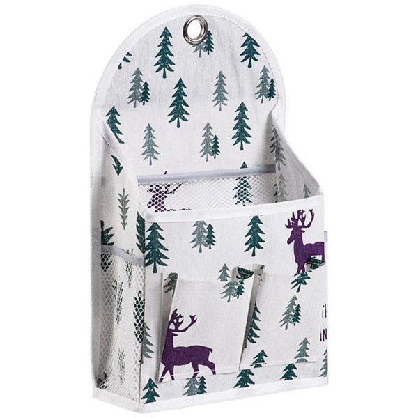 

storage bags simple exempted wall-mounted bag cotton liner capacity style and convenient