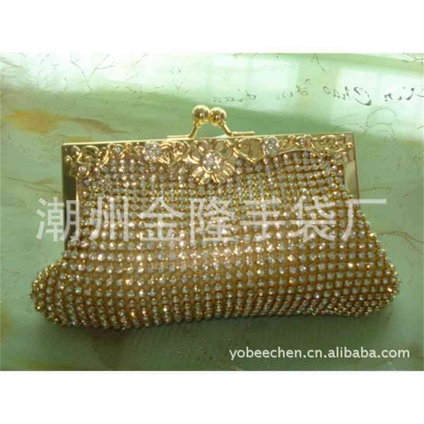 

fashion diamond banquet lady bag