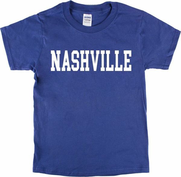 

nashville t-shirt - souvenir style, various sizes, 1960's, 1970's, retro, rock, White;black