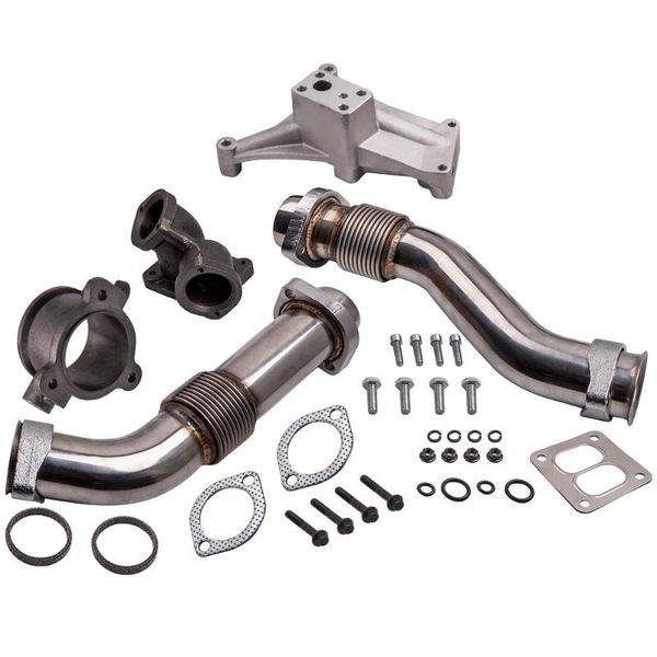 

bellowed up pipes+housing & turbo pedestal for 7.3l 94-97 powerstroke diesel manifold parts