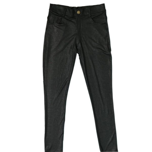 

men's fashion slim tight pants black mid rise thin trousers zipper open