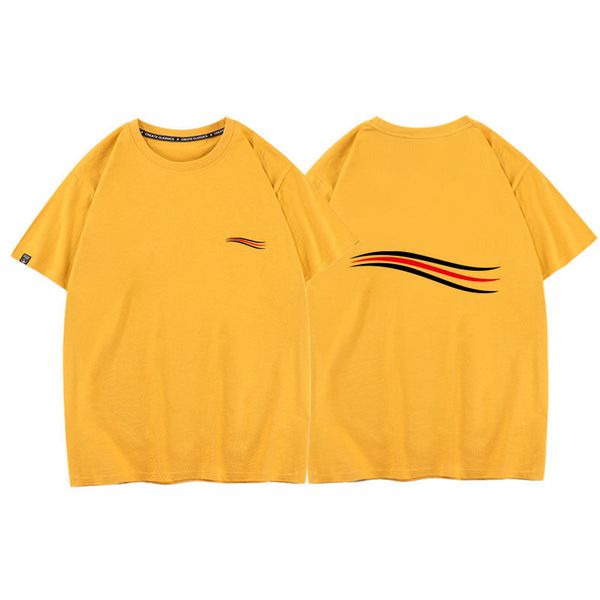 

21ss summer men and women t shirt fashion brand short sleeved paris casual loose 100% cotton t-shirt, White;black