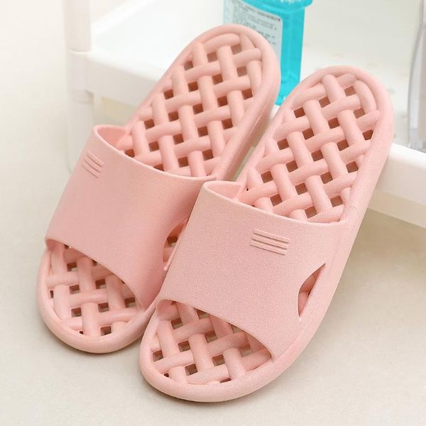 

slippers shoes woman home bathroom household indoor couple women solid summer, Black