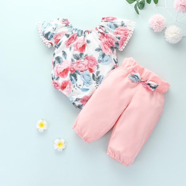 

clothing sets baby girl clothes set, White