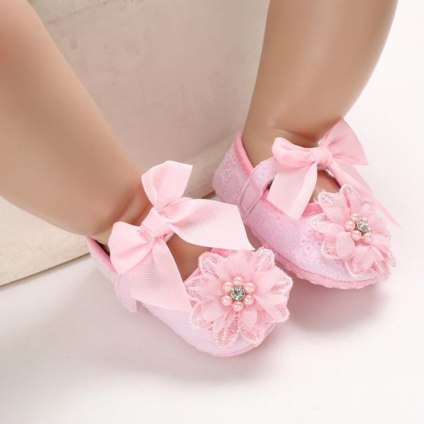 

first walkers spring autumn party ballerina booties christening baptism kids girls shoes for baby set rhinestone girl walker