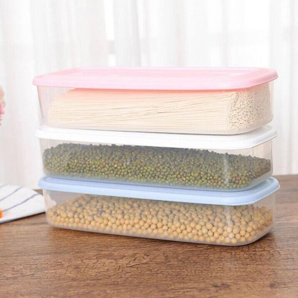 

storage bottles & jars 1pc kitchen food container refrigerator box pp fresh keeping organization plastic 29x12x7cm cd