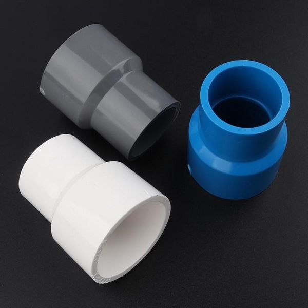 

watering equipments 2pcs/lot 40 50mm to 20~40mm pvc reducing straight joints agricultural irrigation garden water connectors aquarium tank d
