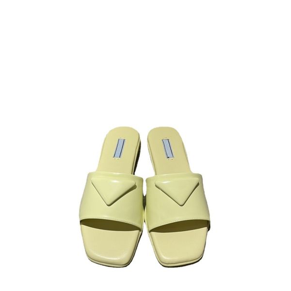 

slippers p family's new pure color lazy shoes in 2021 summer zly 8ny7, Black