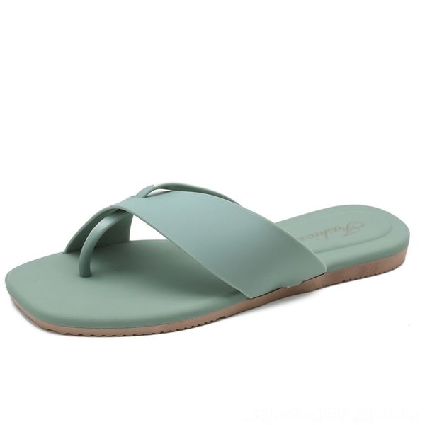 

vxz slipper girl 2020 slippers sandals sandalssummerkorean version versatile flat bottomed border beach shoes trade beach cool drag fairy s