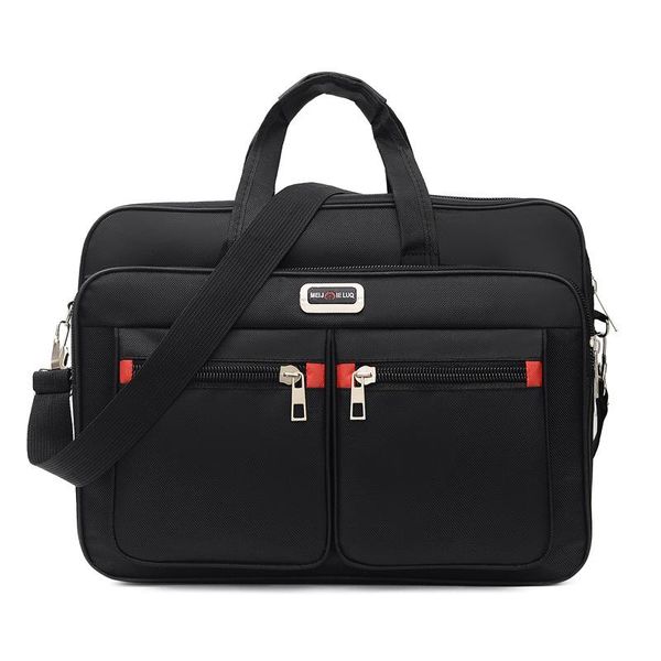 

briefcases men's oxford cloth lapbag briefcase office lighten stylish crossbody shoulder travel cell phone computer zip pouch supplies