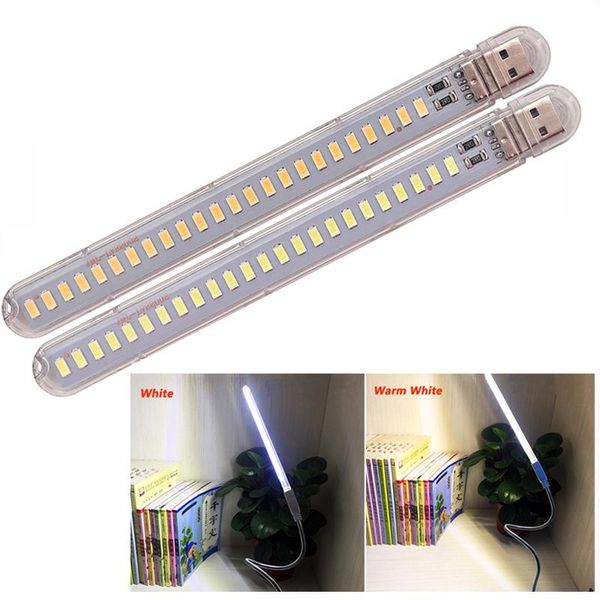 

book lights portable 24 led reading lamp usb light for power bank lapmini luminaria