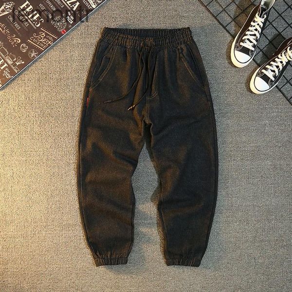 

men's jeans, harlan casual tights, hip hop, spring, summer, autumn pants, Black