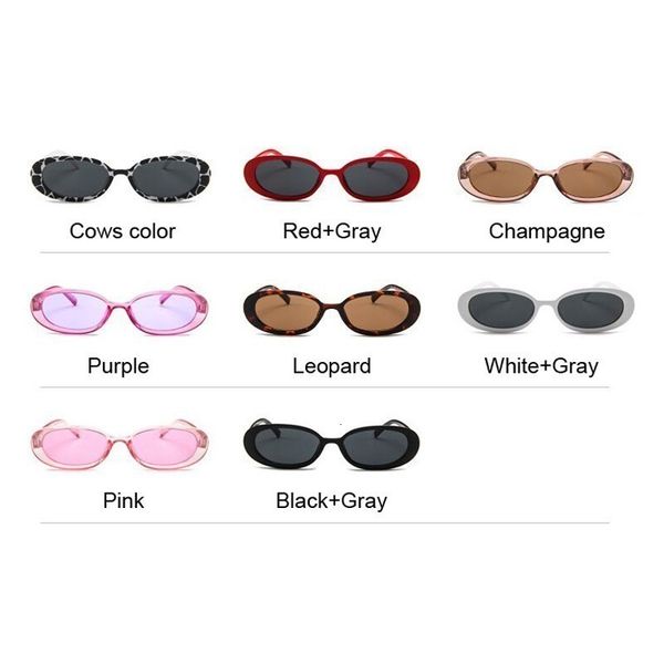 

luxury designer sunglasses women classic retro vintage oval sun glasses for female brand designer eeywear uv400 oculos 0622, White;black
