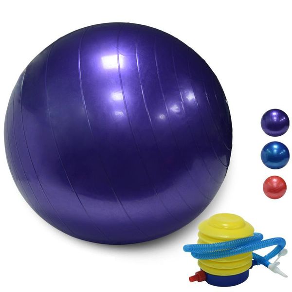 

yoga balls with pump sports pilates fitness gym anti-pressure explosion-proof exercise massage ball 65cm 75cm