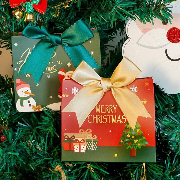 

gift wrap christmas box cookies candy boxes paper bags packaging merry party favors wholesale home decorati