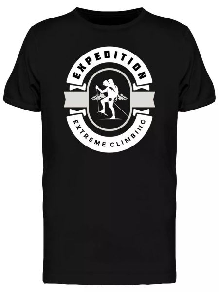 

Expedition Extreme Climbing Tee Men's -Image by Shutterstock, White;black