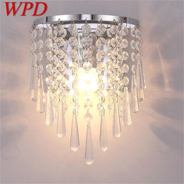 

wall lamps led modern nordic luxury indoor crystal sconces lighting for home lamp
