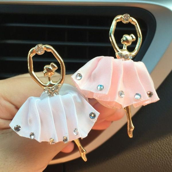 

car air freshener in the auto perfumes ballet girl flavoring clean for smell styling decor vent accessories