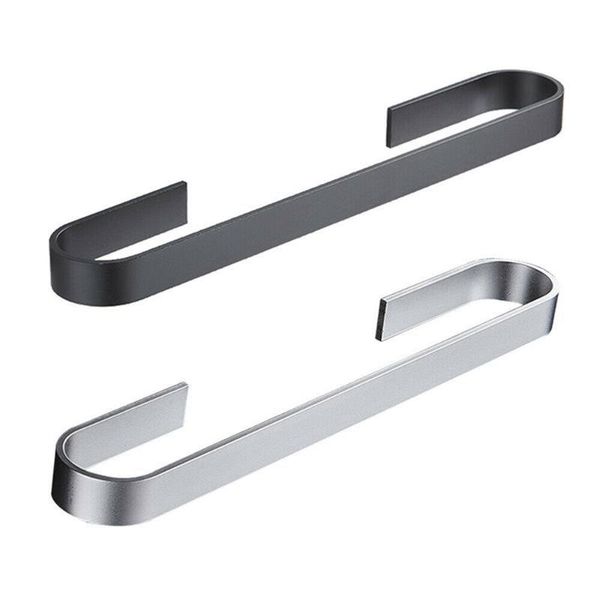 

space aluminum alloy towel holder wall mounted storage shelf hangers & racks