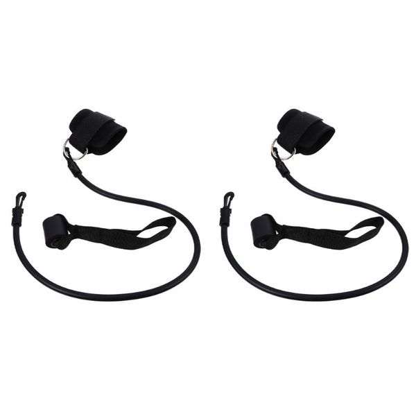 

set leg buttock fitness resistance band ankle buckles pull rope accessories