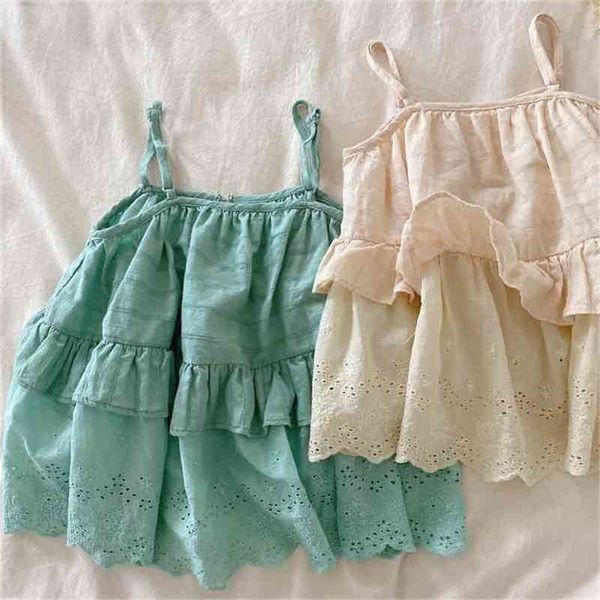 

summer arrival girls fashion solid vest kids cotton vests 210528, Blue